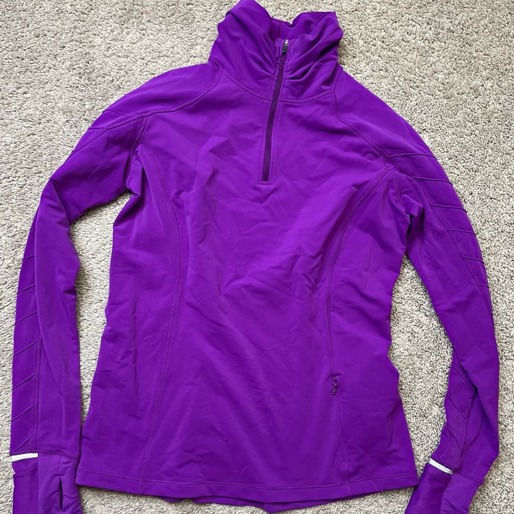 Lululemon fave the frost quarter zip